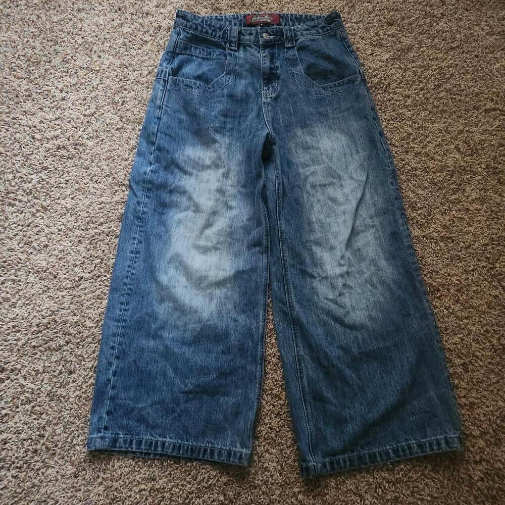 Men's Blue and Navy Jeans